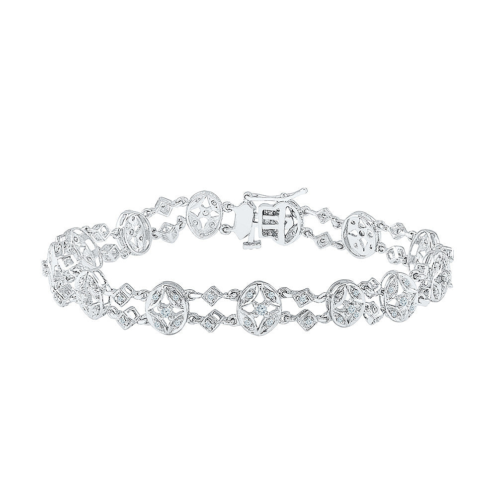 Buy womens diamond bracelet in 14k  18k gold  Radiant Bay
