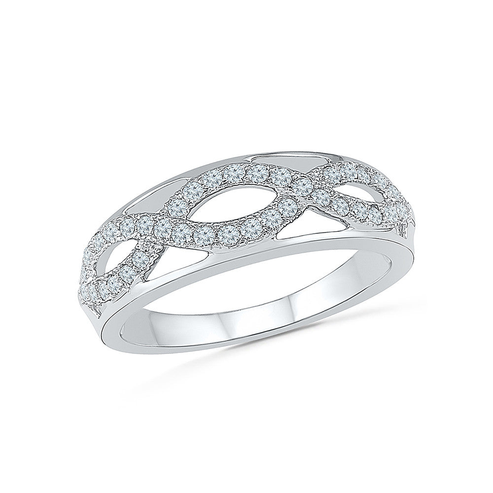 Infinity Diamond Ring | Entwined | Brilliant Earth